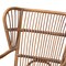 Baxton Studio Lamaria Modern Bohmenian Natural Brown Antique Rattan Armchair 219-12715-ZORO - alternate 4